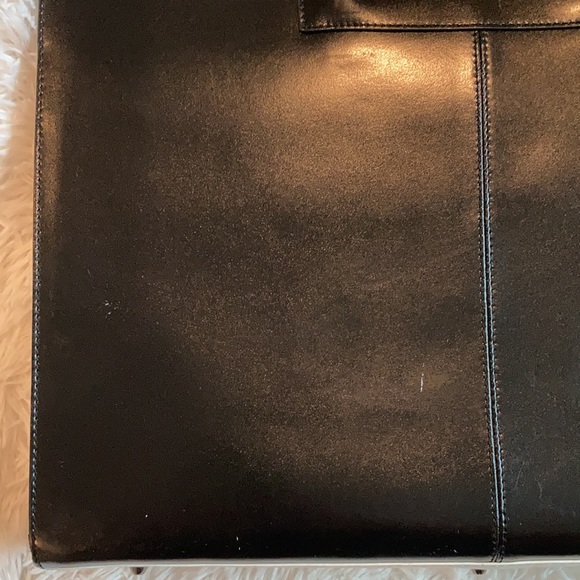 Daniela Moda/Vera pelle briefcase Italian leather - Picture 12 of 13